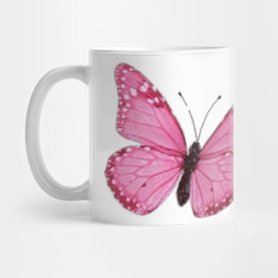 pink butterfly Mug